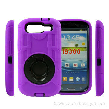 Commander 2-in-1 PC + Silicone Cover for Samsung Galaxy S3